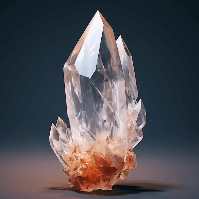 clear quartz gemstone