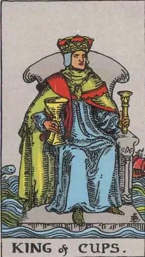 tarot card: king of cups