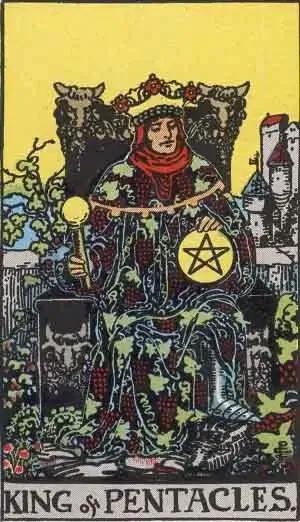 tarot card: king of pentacles