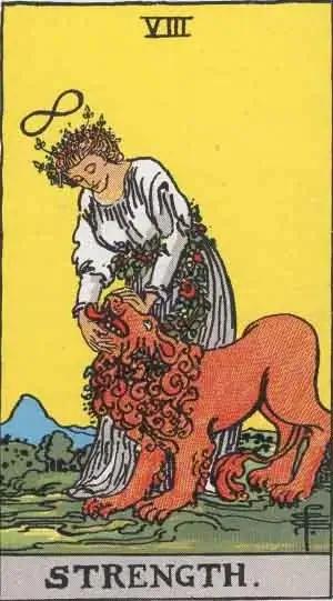 tarot card: strength