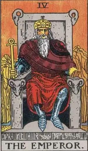 tarot card: the emperor