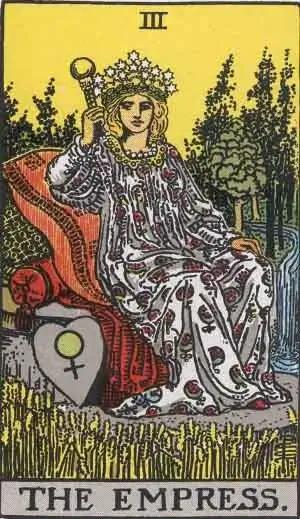 tarot card: the empress