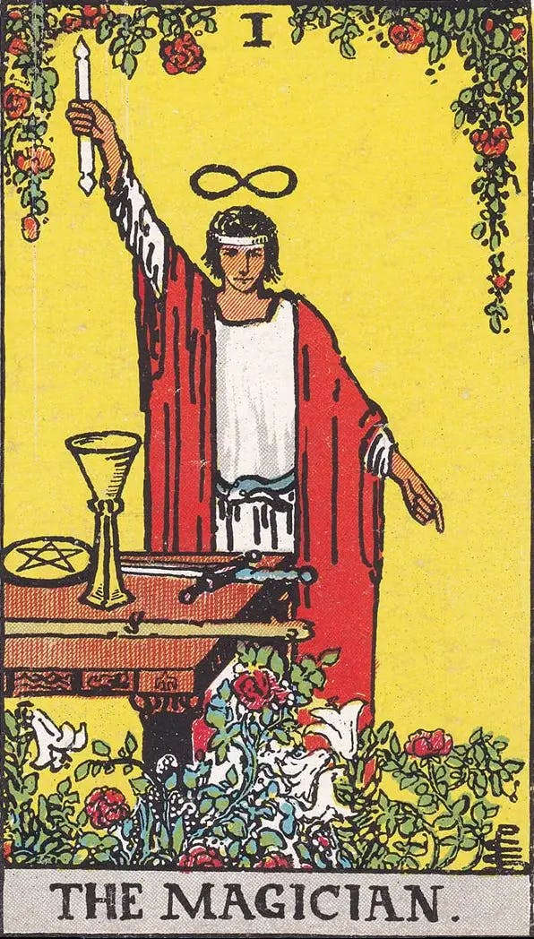 tarot card: the magician